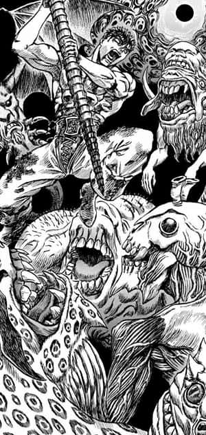 Berserk Manga — Galaxy A18 Wallpapers