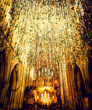 Gylden St. Patrick's Cathedral Irland wallpaper — Galaxy Z Fold Wallpapers