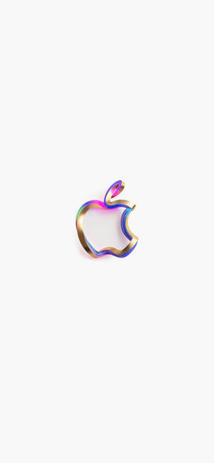 Gyldent Apple-logo iPhone — Galaxy Note Wallpapers
