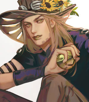 Gyro Zeppeli fan art wallpaper — Vivo X Fold Wallpapers