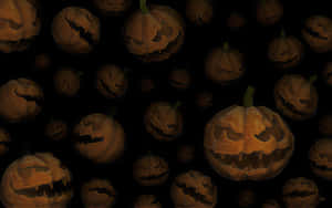 Halloween Græskar Baggrund — Uhyggelig halloween Wallpapers