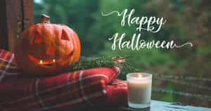 Halloween græskar baggrund — Uhyggelig halloween Wallpapers
