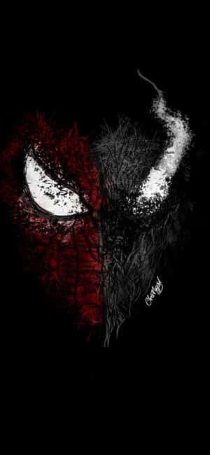 Venom Abstrakt — Vivo V50e Wallpapers