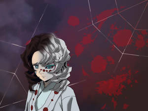Halvblods Rui Demon Slayer tapet