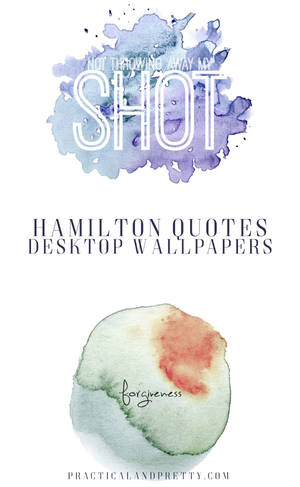 Hamilton My Shot og Forgiveness sange æstetisk tapet — Galaxy Tab S Wallpapers