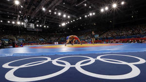 Brydekamp ved olympiske lege tapet — Chromebook Wallpapers