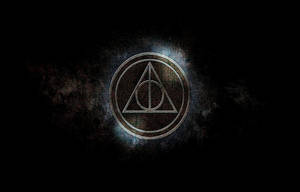 Harry Potter iPad Dødsregaliernes symbol — Harry potter æstetik Wallpapers