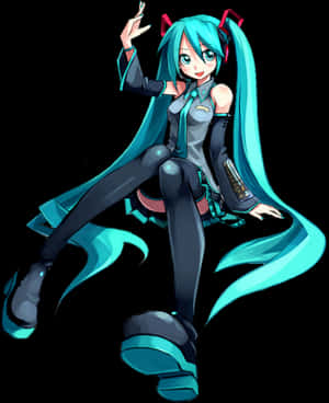 Hatsune Miku Png, Png Download - Hatsune Miku, Gennemsigtig Png