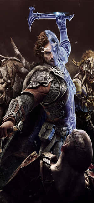 Iphone X Shadow Of Mordor Baggrund — iPhone 17 Wallpapers