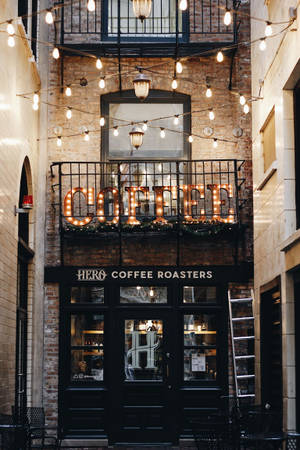 Hero Coffee Bar Cafe Chicago — Huawei MatePad Pro Max Wallpapers