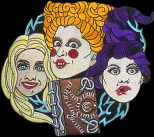 Hocus Pocus Strygepatch, HD Png Download — Halloween GIF Wallpapers