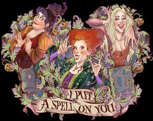 Gennemsigtig Hocus Pocus clipart - Hocus Pocus png gratis, png download — Hekserig æstetik GIF Wallpapers