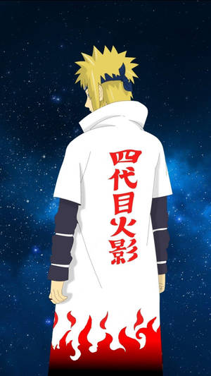 Hokage Minato Namikaze Naruto Telefon — Anime telefon Wallpapers