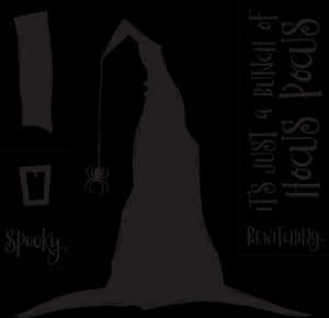 Hokus Pokus - Halloween Chalk Couture Transfers — Halloween GIF Wallpapers