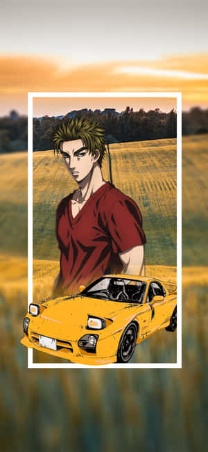 Initial D-telefon — Oppo Find X8s Wallpapers
