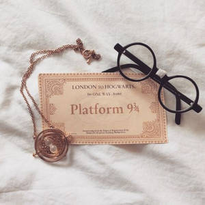 Hp Hogwarts Express Billet Æstetik — Hvid æstetik Wallpapers