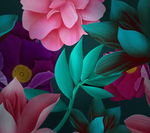 Huawei Nature Flowers tapet — Huawei Wallpapers