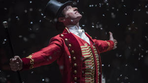 Hugh Jackman som P.T. Barnum tapet — Studio Display Wallpapers