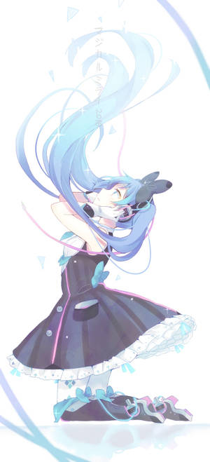 Cool HD anime kunst Hatsune Miku wallpaper — iPhone 12 Wallpapers