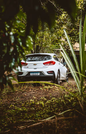 Hvid Chevrolet Aveo tapet — Lenovo Idea Tab Plus Wallpapers
