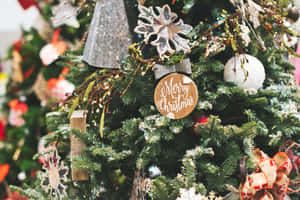Julefotobaggrund — Julebord Wallpapers