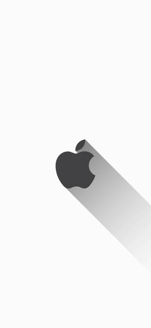 Hvid iPhone Apple-logo — Galaxy S24 Wallpapers