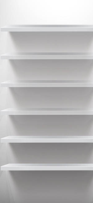 Hvide iPhone-hylder — iPhone 14 Pro Max Wallpapers