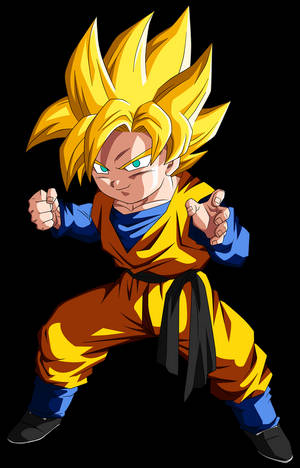 Sød Goten Dragon Ball wallpaper — Galaxy Tab S10 Lite Wallpapers