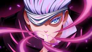Lilla anime-baggrund