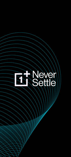 Oneplus Never Settle Line Cylinder wallpaper — iPhone 14 Plus Wallpapers