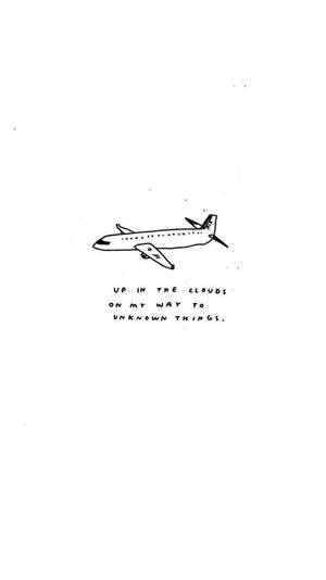 Hvidt fly nuttede citater tapet