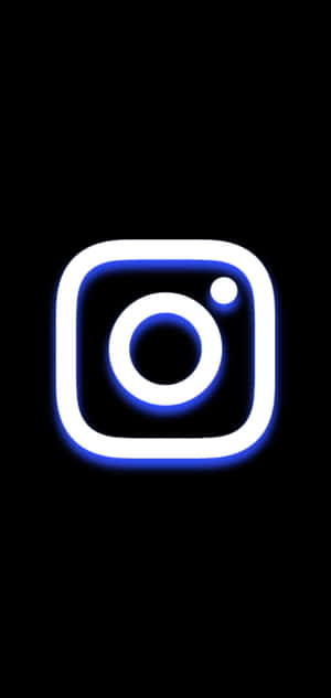 Instagram Sort Baggrund — iPhone 12 Wallpapers