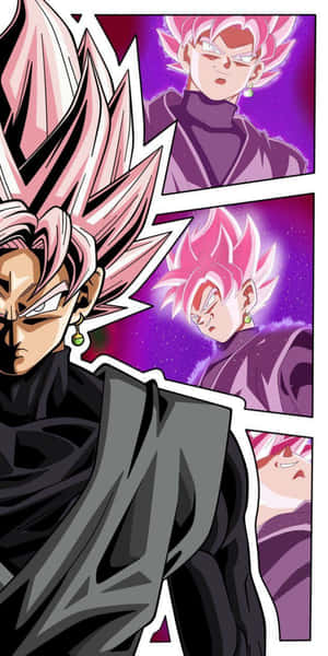 Intens Goku Black i aktion — Goku Black Wallpapers