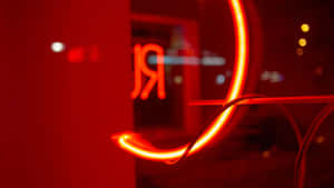 Intens neongrøn baggrund — Neon rød Wallpapers