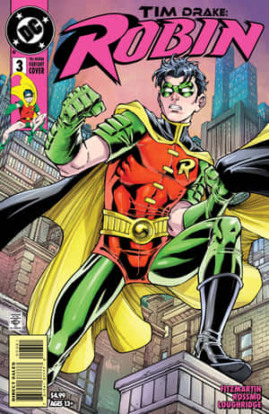 Intens Tim Drake i aktion — Galaxy Z Fold 8 Wallpapers