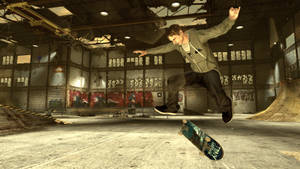 iPad Pro Tony Hawk i Forladt Skatehal — iPad Pro Wallpapers