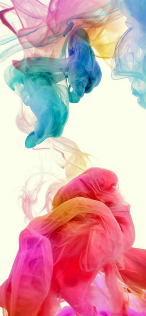 iPhone 12 Pro farverig røg — iPhone Wallpapers