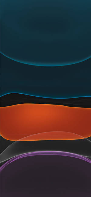 Iphone 12 Stock Blå Orange Violet Mønstre — iPhone pink æstetik Wallpapers