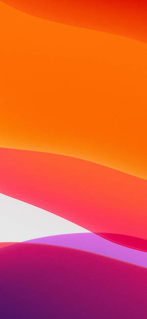 Iphone 13 IOS pink orange abstract tapet — iPhone 15 Wallpapers