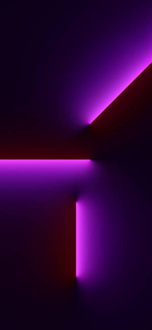 Iphone 13 mørk rosa lysstråle baggrund — iPhone 16 Plus Wallpapers