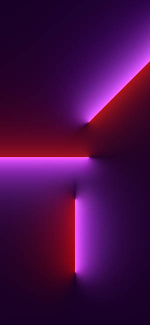Iphone 13 pink lysstråle baggrund — iPhone 16 Wallpapers