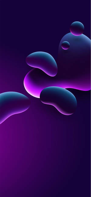 iPhone 14 Mørk Lilla — iPhone 14 Wallpapers
