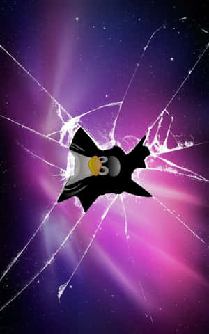 iPhone revnet skærm Linux Pingvin prank — RedMagic Tablet Wallpapers