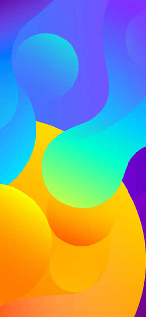 iPhone X Abstrakte Malingklatter — Oppo Find X10 Pro Max Wallpapers