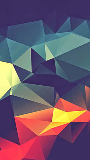 iPhone X abstrakte geometriske former — Abstrakt iPhone Wallpapers