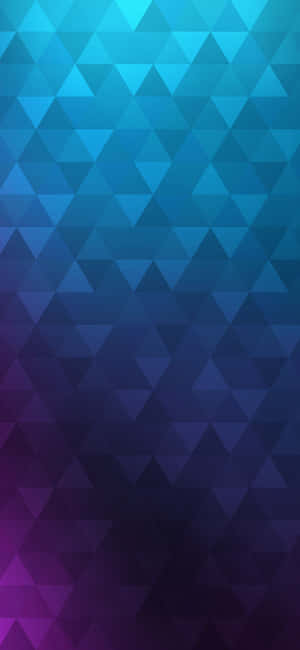 iPhone X Abstrakt Trekantmønster — Oppo Find X9 Wallpapers