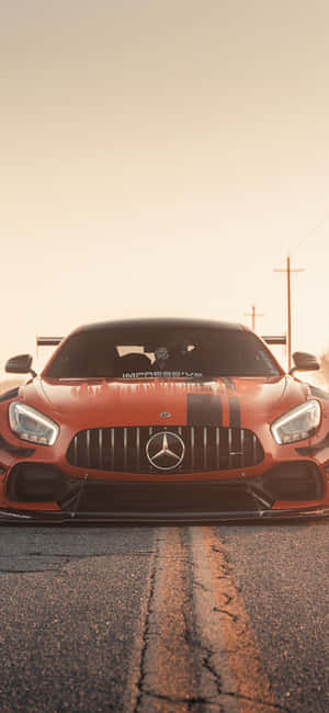 Iphone X Amg Gt-r Baggrund — iPhone 11 Wallpapers