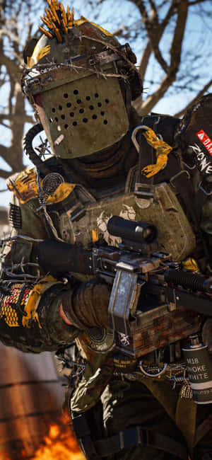 Iphone X Call Of Duty Black Ops Cold War Baggrund — POCO M8s Wallpapers