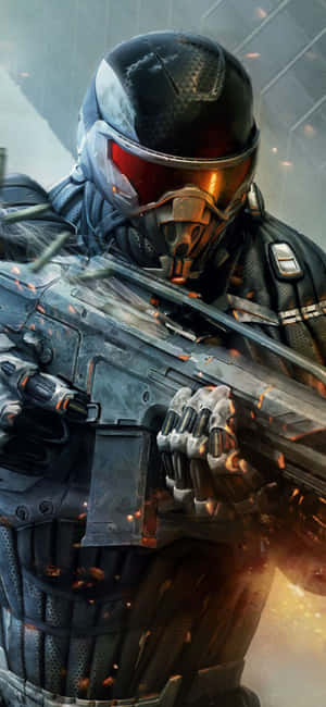 iPhone X Crysis 3 Baggrund — Infinix Smart 20 Wallpapers