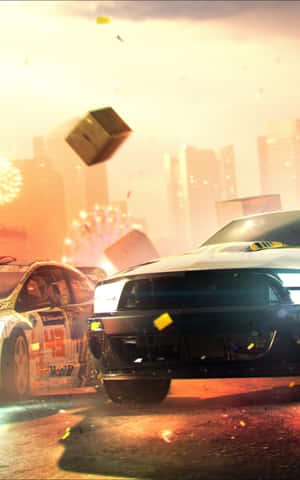 Iphone X Dirt Showdown baggrund — Realme Pad 2 Lite Wallpapers